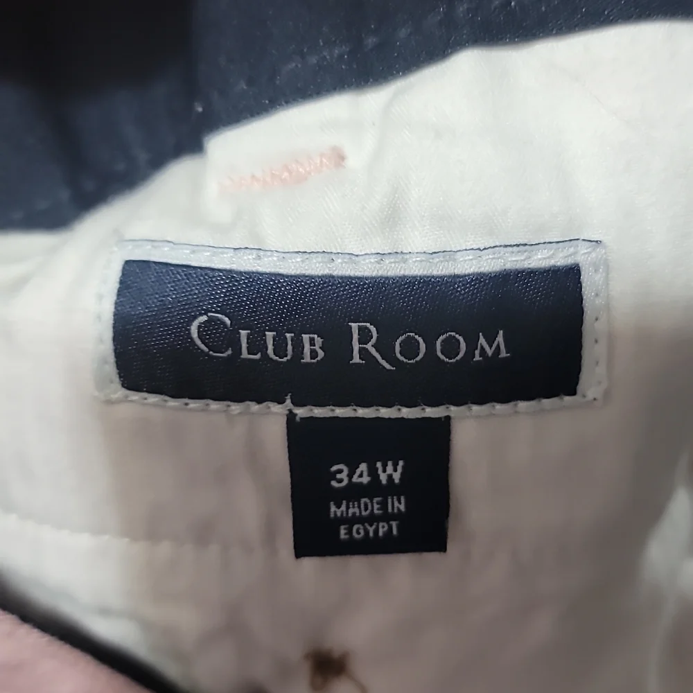 𝅺CLUB ROOM Chalky Rose Pink Stretch Chino Shorts